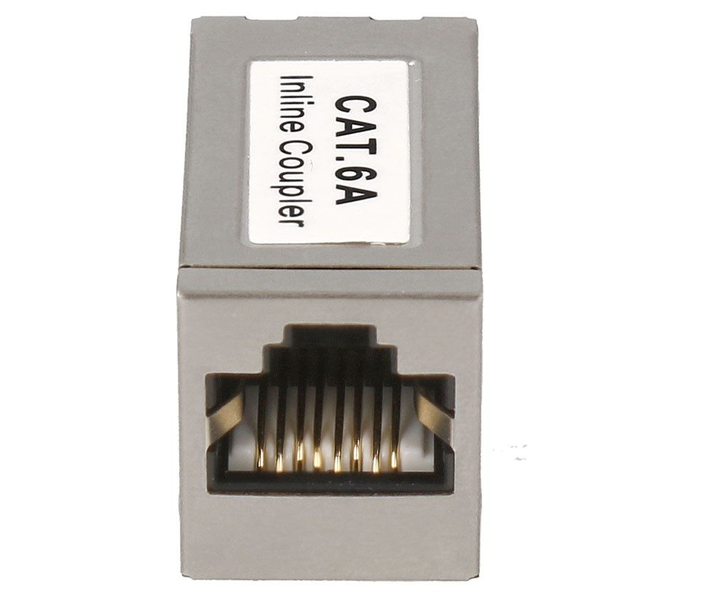 CON930. Adaptador coupler RJ45 CAT6A FTP H-H - Imagen 2