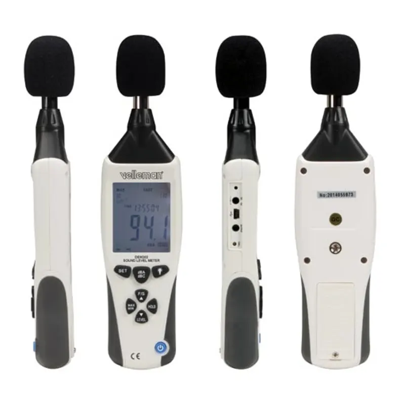 DEM202. Medidor de nivel de sonido registrador USB - Imagen 2