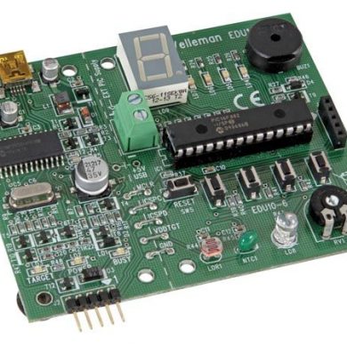 EDU10. PROGRAMADOR PIC USB Y PLACA BOARD