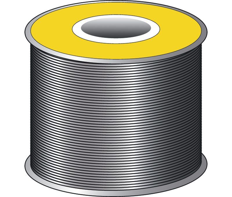 EST101. Hilo de estaño 60%Sn 40%Pb 2% Flux 0.8mm 500gr