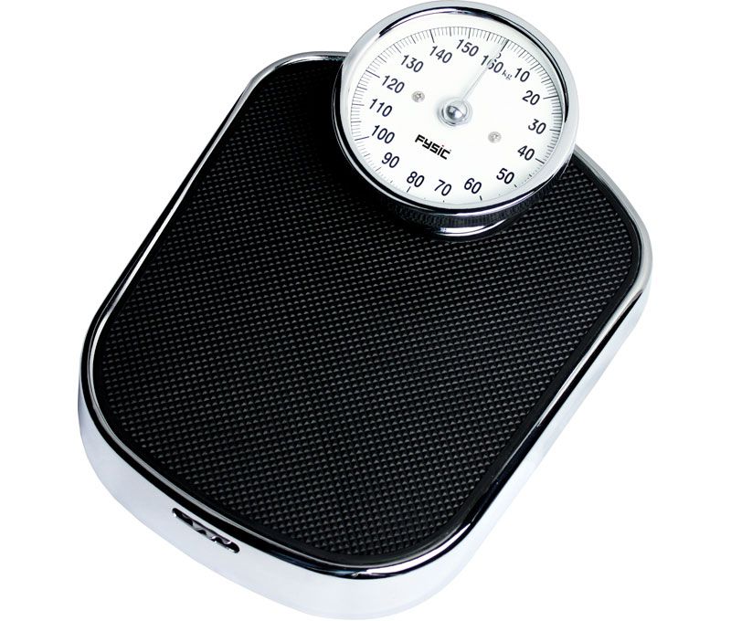 Báscula analógica base antideslizante hasta 160Kg