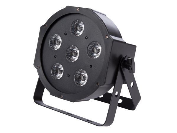 Foco LED PAR 6 x 3 W UV COMPACTO. HQLP10006