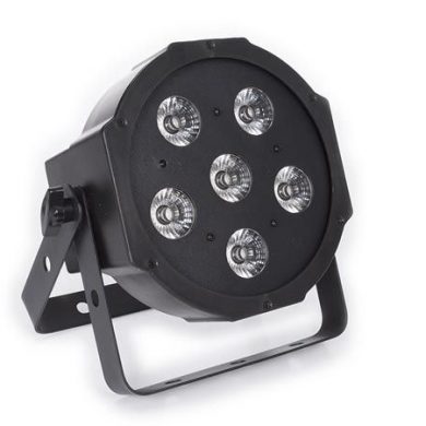 HQLP10007. PAR 5 x 3 W UV-LED + 1 x LED UV