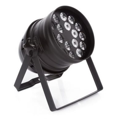 HQLP10020. LED PAR 64 RGBW 18 x 4 W NEGRO