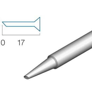 HRV109P03. Punta biselada para soldador