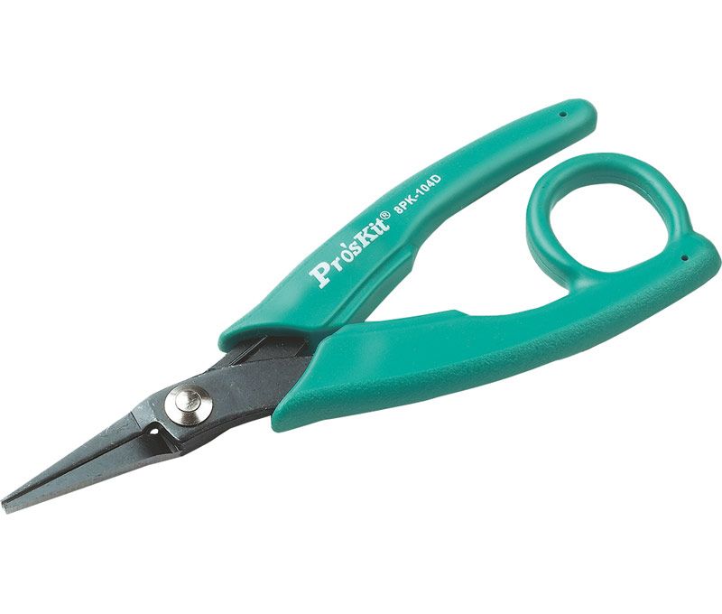 Micro alicate de puntas planas