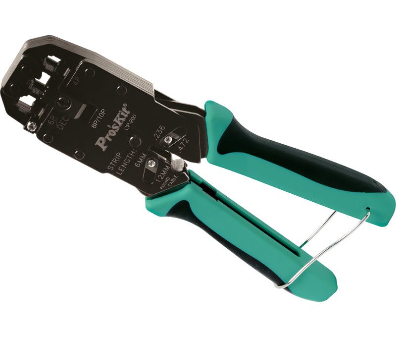 HRV200. Crimpadora universal de conectores modulares.