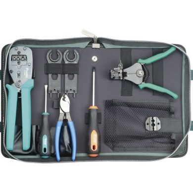 HRV2460. Kit herramientas crimpado conectores solares MC3/MC4