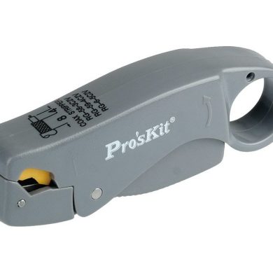 HRV322. Pelacables para coaxiales con tres cuchillas