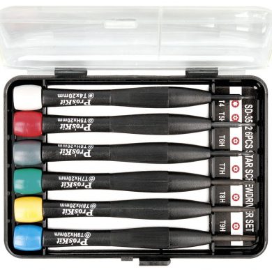 HRV3502. Juego de destornilladores torx de precisión