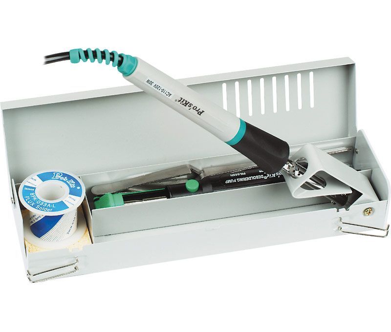 HRV4020. Caja metálica porta soldadores