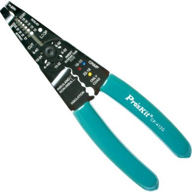 HRV412. Crimpadora pelan corta cables y tornillos