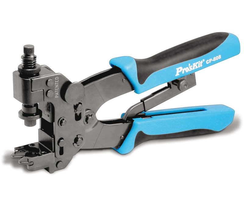 HRV5017. Crimpadora para conectores coaxiales.