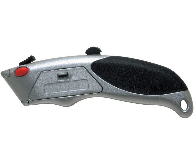 HRV6112. Cúter profesional mango metálico