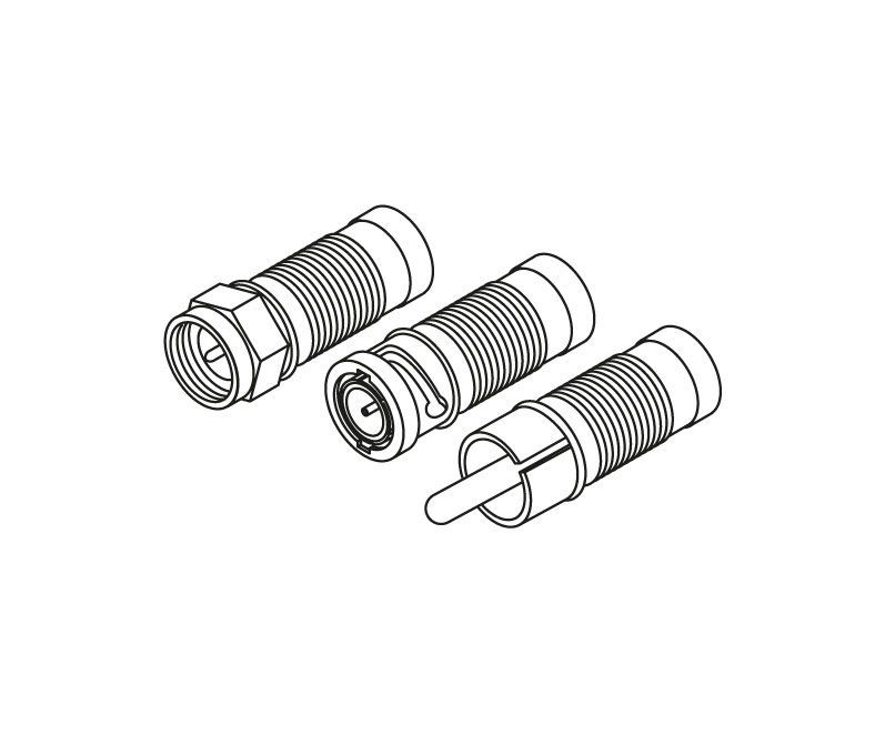HRV6119. Crimpadora por compresión para conectores coaxiales - Imagen 2
