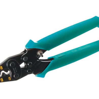HRV6120. Crimpadora con carraca de terminales no aislados hasta 6mm²