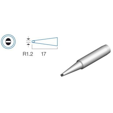 HRV6154P05. Punta plana de 1.2mm, soldador