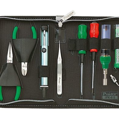 HRV615. Kit básico de herramientas con soldador a gas