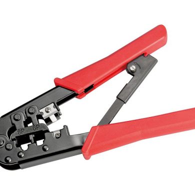 HRV7509. Crimpadora para conectores modulares RJ11/RJ12/RJ45