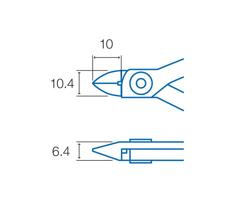HRV7550. Alicate de corte diagonal - Imagen 2