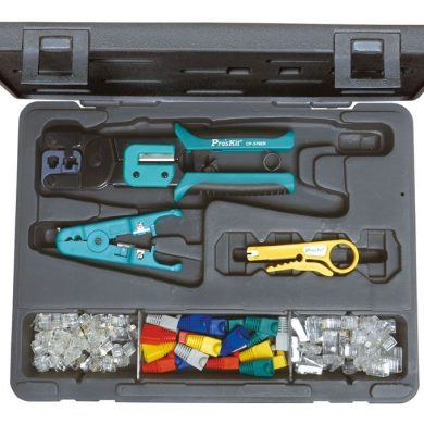 HRV7576. Kit de herramientas para redes y telefonía