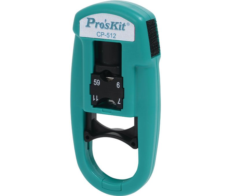 HRV7584. Pelacables coaxiales en un sólo paso por rotación