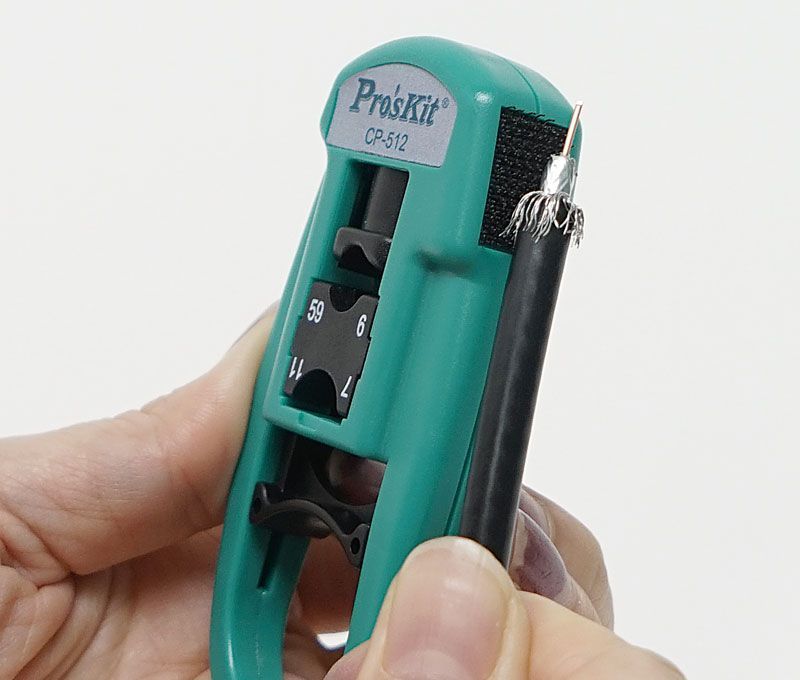 HRV7584. Pelacables coaxiales en un sólo paso por rotación - Imagen 3