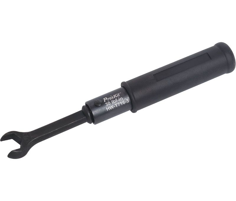 HRV7586. Llave para conectores F con control de presión