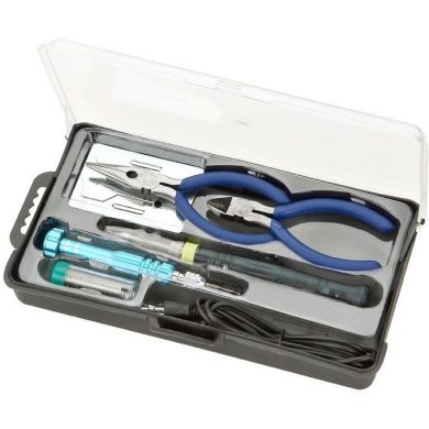 HRV7602. Kit de herramientas con soldador por USB
