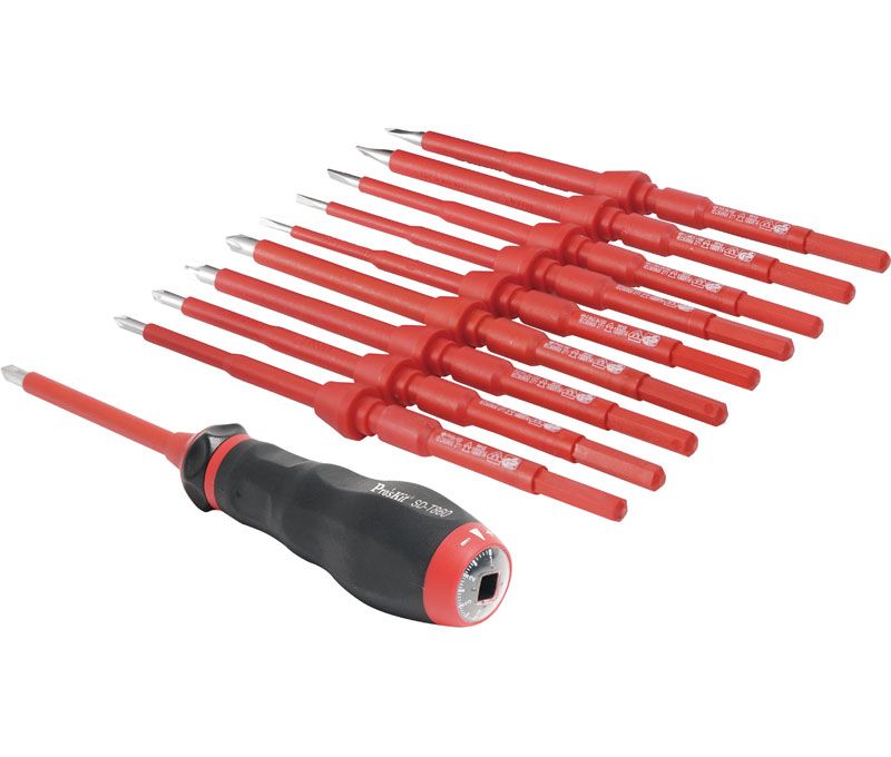 HRV7617. Kit destornilladores aislados de fuerza de torsión ajustable - Imagen 3