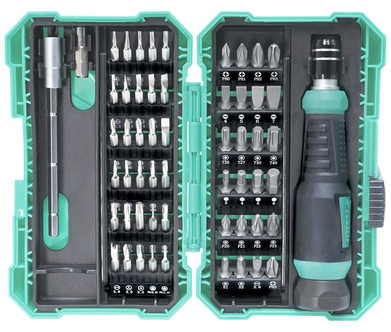 HRV7658. Destornillador con 24+30 puntas - Imagen 2