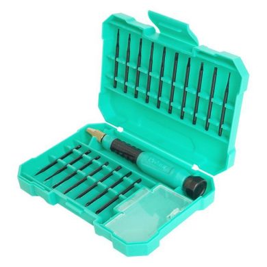 HRV7659. Destornillador con 17 puntas de precisión