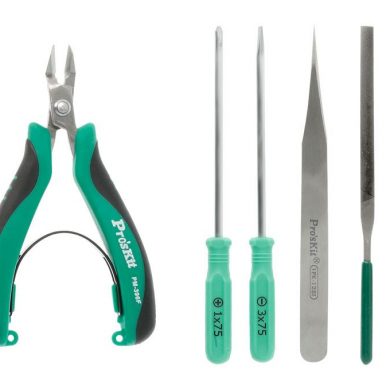HRV7667. Estuche de herramientas de modelismo para principiantes