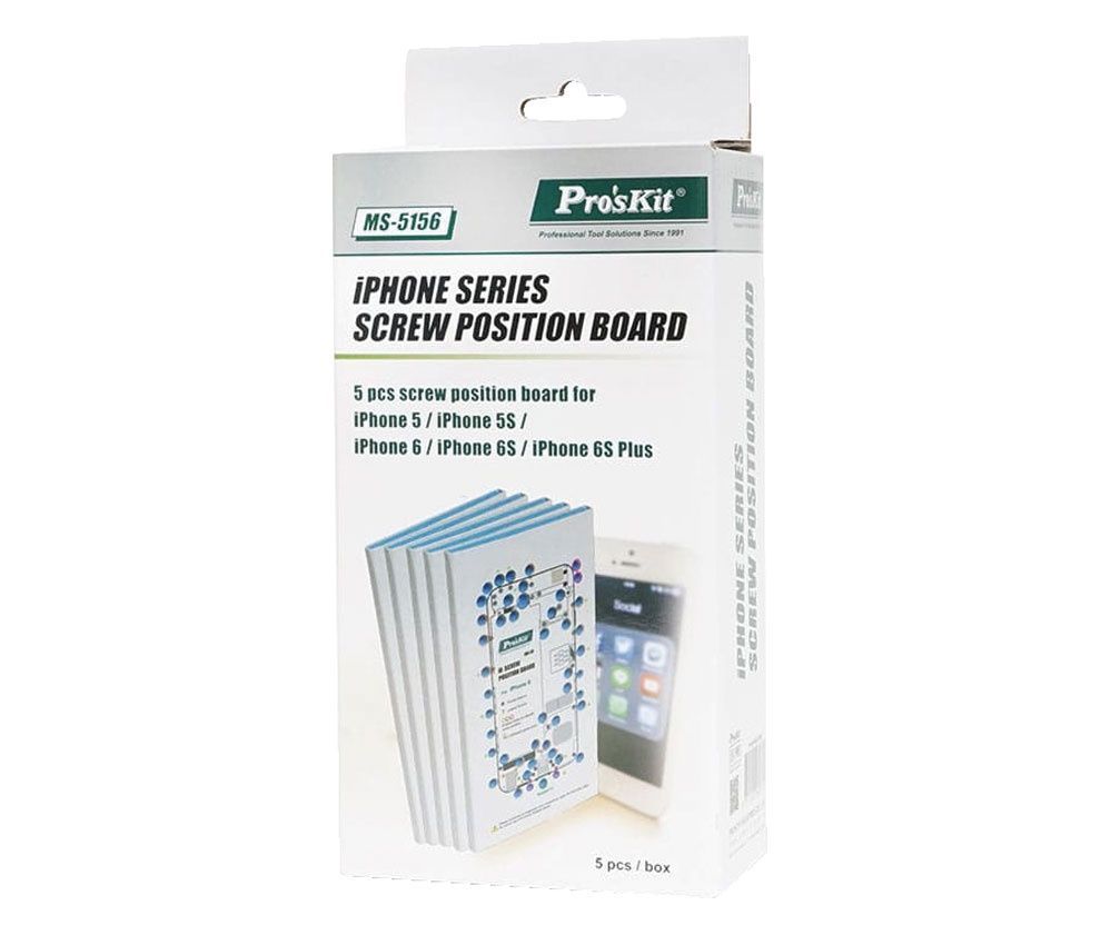 HRV7673. Plantillas tornillos reparación iPhone 5/5S/6/6S/6S+ - Imagen 2