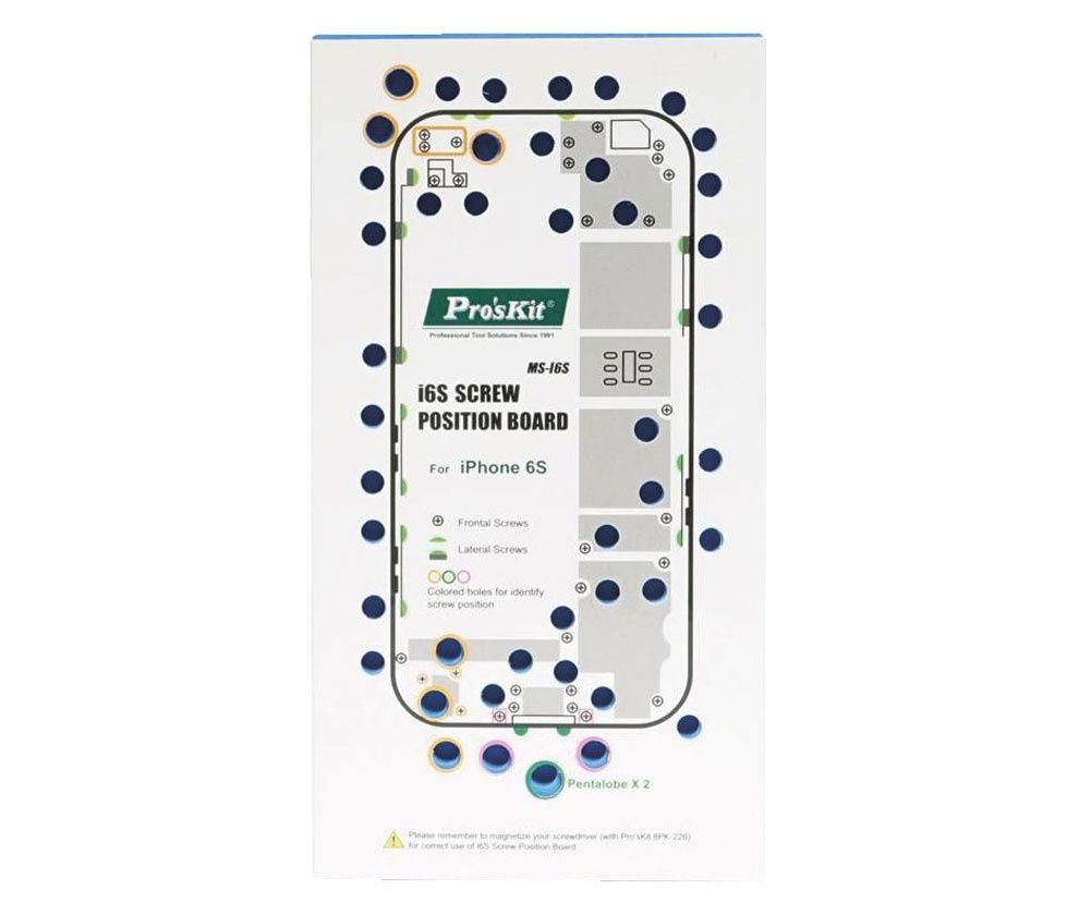 HRV7673. Plantillas tornillos reparación iPhone 5/5S/6/6S/6S+ - Imagen 3