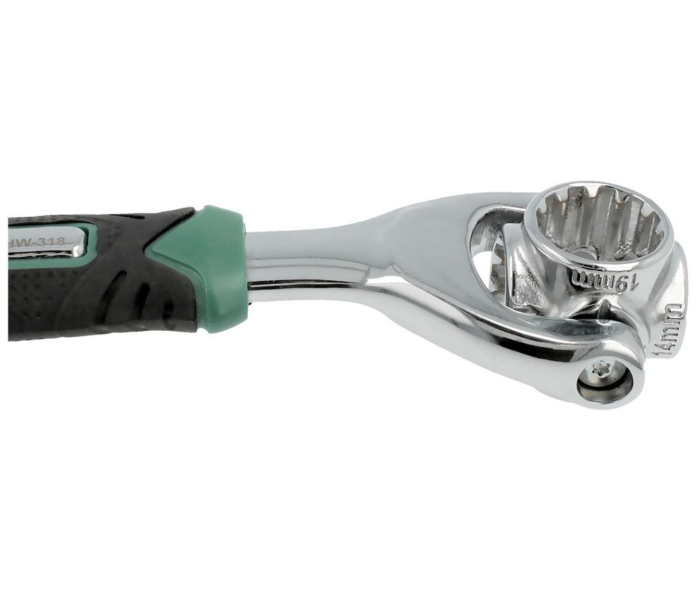 HRV7683. Llave de tubo hexagonal y cuadrada 48 metricas en 1 - Imagen 2