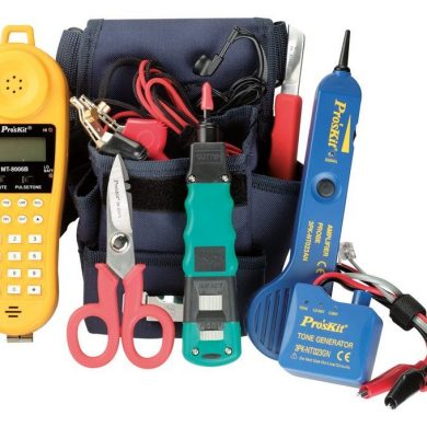 HRV8000. Kit de herramientas para mantenimiento teléfonico