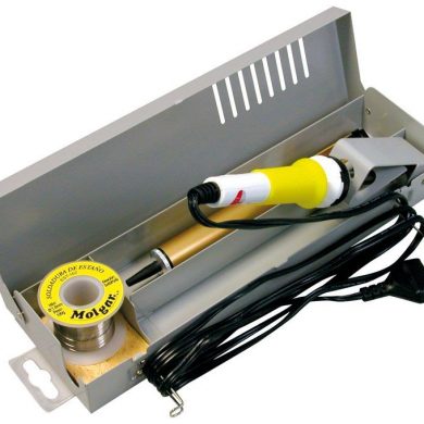 HRVKIT4020. Kit de soldadura con estuche metálico para transporte