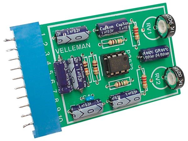 K2572. PREAMPLIFICADOR ESTÉREO UNIVERSAL