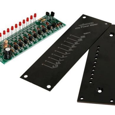 K4307. INDICADOR DE POTENCIA AUDIO A LEDs