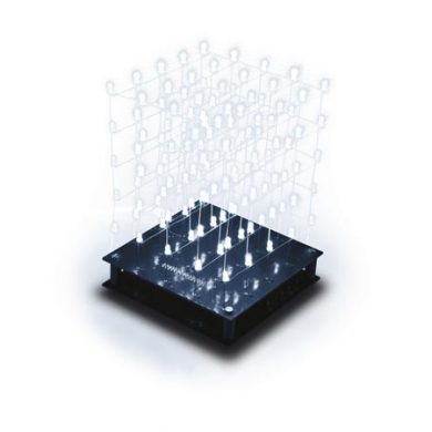 WSL8018W. CUBO DE LEDs 5 x 5 x 5 LEDs BLANCOS