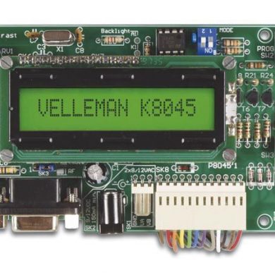 K8045. TABLÓN DE MENSAJES PROGRAMABLE