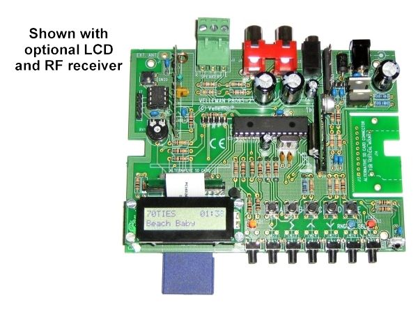 WMAH202N. KIT DE MONTAJE REPRODUCTOR MP3