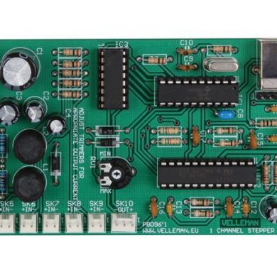 K8096. TARJETA MOTOR PASO A PASO DE 1 CANAL