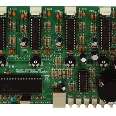 K8097. TARJETA MOTOR PASO A PASO DE 4 CANAL