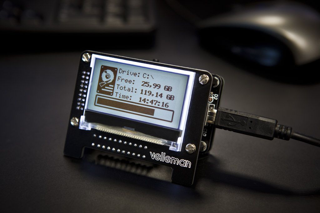 K8101. TABLÓN DE MESAJES USB