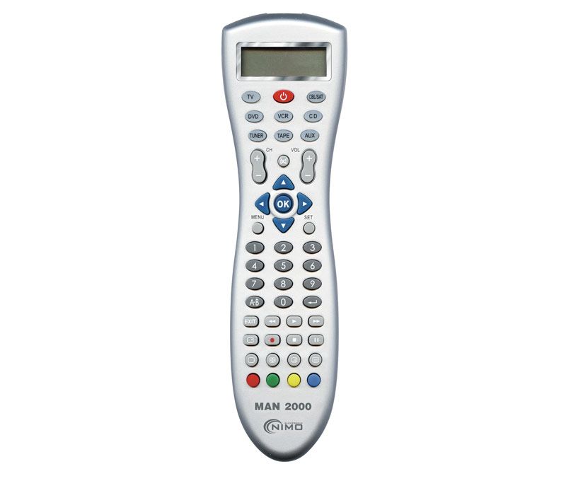MAN2000. Mando a distancia Universal 8 en 1 LCD - Imagen 2