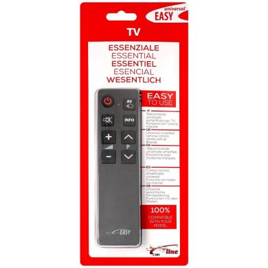 Mando universal de TV botones grandes. MAN2047