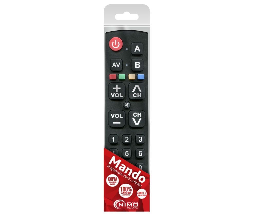 MAN2056. Mando de fácil programación extendido
