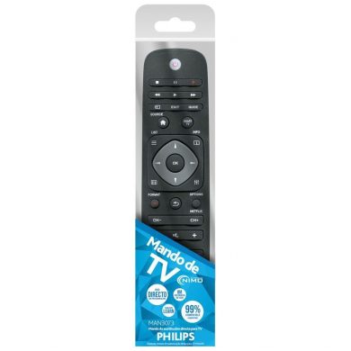 MAN3073. Telemando universal para TV PHILIPS